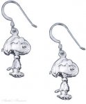 Unique Peanuts Joe Cool Snoopy Earrings