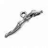 3D Woman Swimmer Doing Dolphin Crawl Stroke Charm