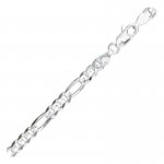 5mm Wide Figaro Chain Anklet Necklace Bracelet