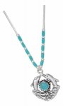 Dolphin Turquoise Choker Necklace