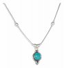 Turquoise Concho Choker Necklace