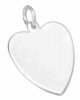 18mm Engraveable Flat Heart Charm