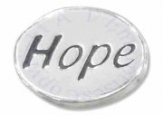 "HOPE" Message Bead Spacer Bead Pendant