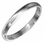 2mm Thin Plain Band Ring