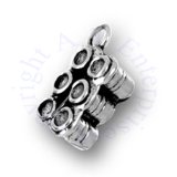 3D Six Pack Of Soda Or Beer Cans Charm