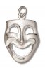 3D Drama Actors Theater Comedy Mask Charm