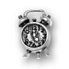 3D Old Fashioned Windup Alarm Clock Charm