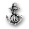 3D Anchor With Twisted Rope Charm
