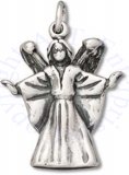 3D Angel With Long Robe Charm