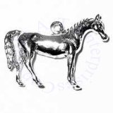 3D Majestic Arabian Horse Charm