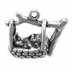 3D Rock A Bye Baby In Basket On The Tree Tops Charm