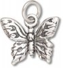 3D Detailed Butterfly Charm