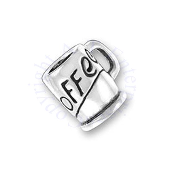 3D Coffee Mug Charm - Click Image to Close