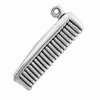 3D Barbers Hairstylist Men's Toothed Pocket Hair Comb Charm