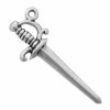 3D Dagger Knife Short Sword Charm