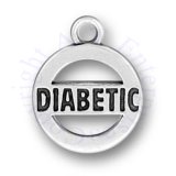 Diabetic Warning Alert Charm