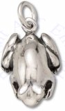 3D Sitting Toad Frog Charm
