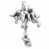 3D Itsy Bitsy Spider On A Water Spout Charm