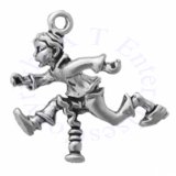 3D Jack Be Nimble Charm With Candlestick