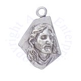 3D Jesus Charm With Great Facial Details