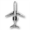 3D 727 Commercial Jet Airplane Charm