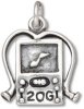 3D MP3 Player With Head Phones Charm
