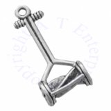 3D Old Fashioned Push Mower Charm
