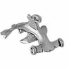 3D Open Mouthed Swimming Hammerhead Shark Charm