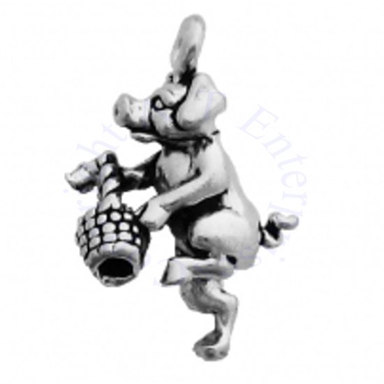 3D This Litty Piggy Went To The Market Charm - Click Image to Close