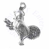 3D Cute Rooster Charm With One Wing Up