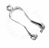 3D Salad Tossing Tongs Charm