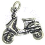3D Ride On Moped Scooter Charm