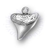3D Great White Shark Tooth Charm