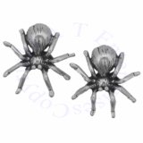 3D Spider Post Earrings