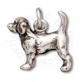 3D Standing Pet Beagle Puppy Dog Charm