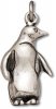 3D Standing With Head Turned Antarctica Penguin Flightless Bird Charm