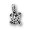 3D Tortoise Turtle Charm