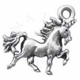 Mini Unicorn Charm With Flowing Mane