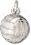 Partial 3D Sports Volleyball Charm