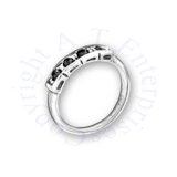 3D Wedding Ring Charm