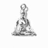 3D Women In Lotus Yoga Pose Position Sukhasana Charm