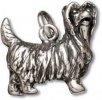 3D Standing Yorkshire Terrier Dog Breed Charm