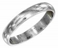 Unisex 4mm Thin Plain High Polished Band Ring