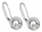 8mm Stationary Ball Earrings