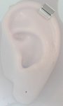 Nonpiercing 9mm Wide Mini Flat Band Upper Ear Cuff