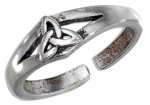 Celtic Trinity Knot Toe Ring