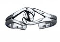 Adjustable Split Shank Love Knot Toe Ring