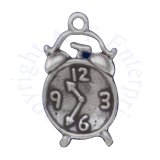 3D Alarm Clock With Bells On Top Charm