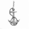 Anchor And Rope Intertwined Charm