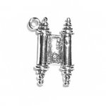 3D Ancient Or Modern Hebrew Torah Scroll Charm